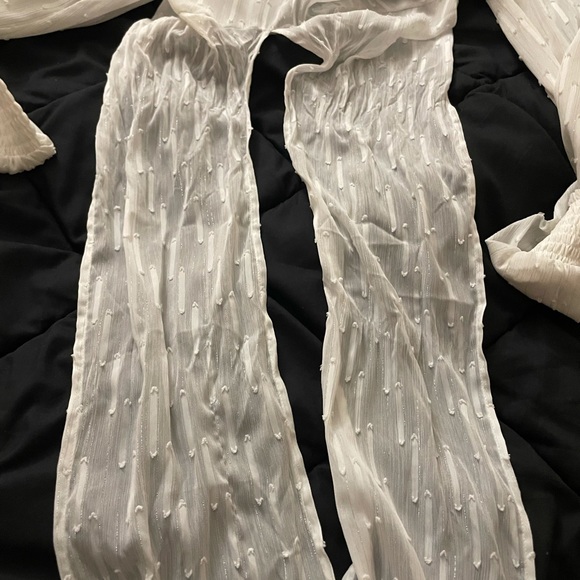 White sheer express top size medium - Picture 6 of 8